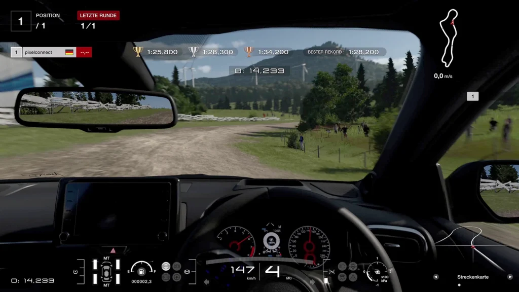 GT7 Rally aus Cockpitsicht
