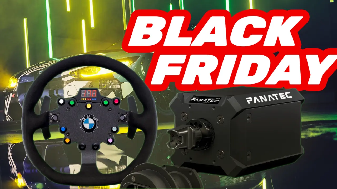 Black Friday Angebote 2023 - Sim Racing Lenkrad