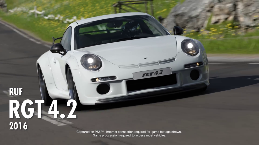 Ruf RGT 4.2 aus dem GT7 Update 1.49