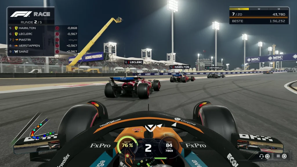 EA Sports F1 25 - McLaren in Bahrain