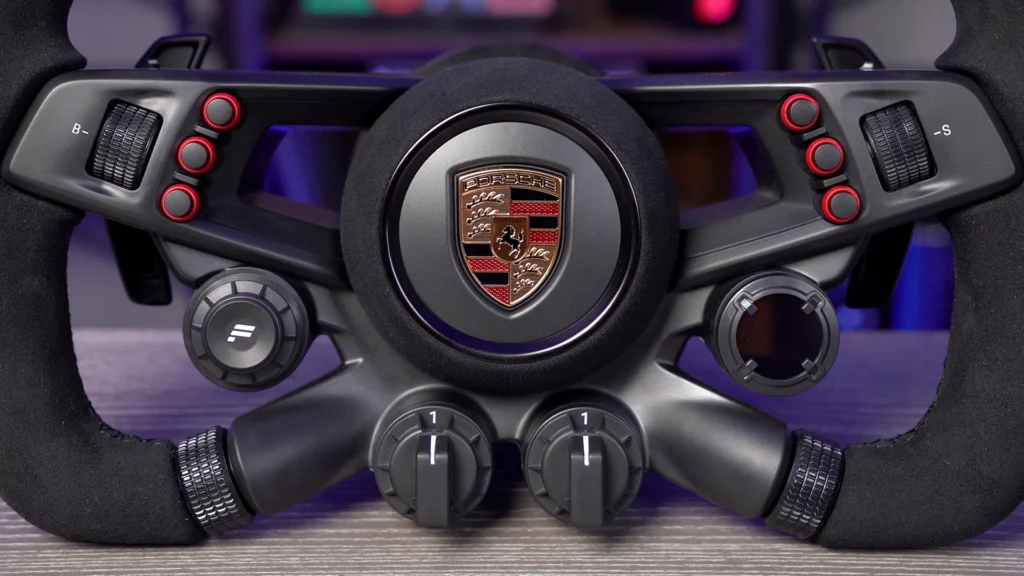 Fanatec CSL Elite Porsche Vision GT Lenkrad Vorderseite