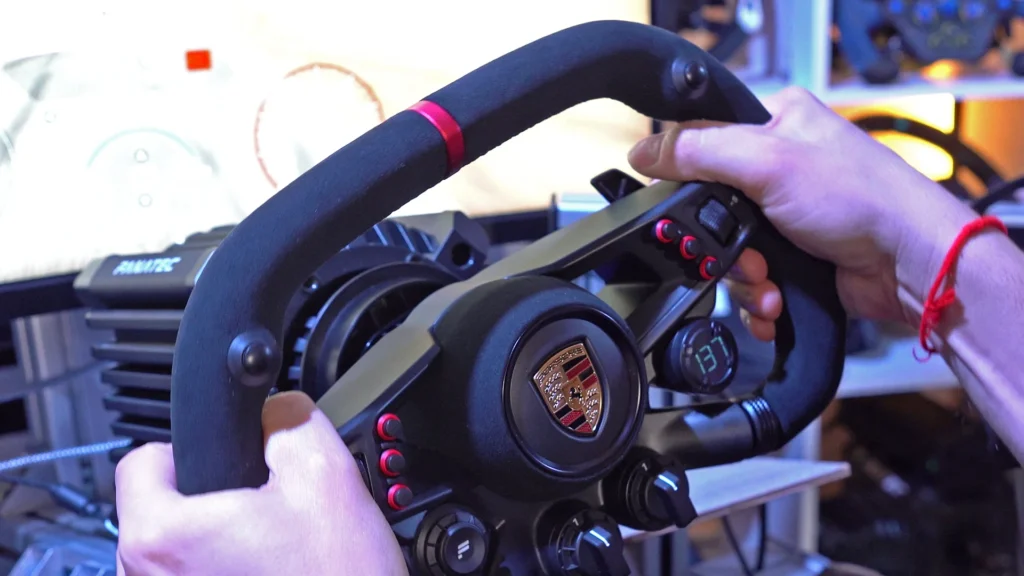 Fanatec CSL Elite Porsche Vision GT Lenkrad im Praxistest